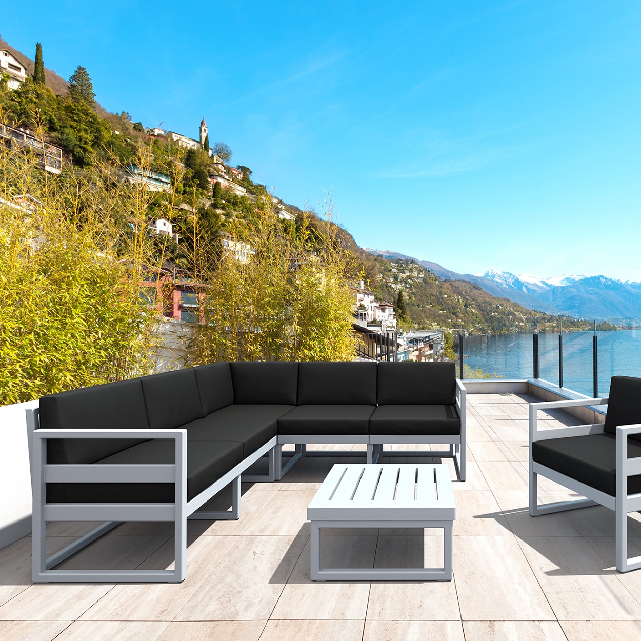 Mykonos Corner Lounge Set