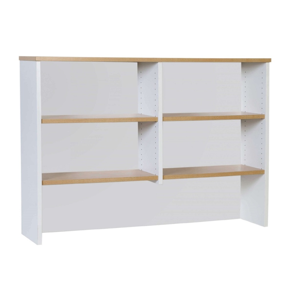 Logan Hutch (1200W x 315W x 1075H, Oak / White)