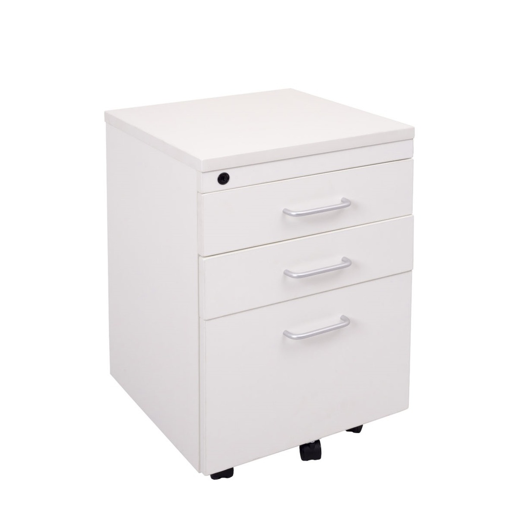 Rapid Span Mobile Pedestal (Natural White)