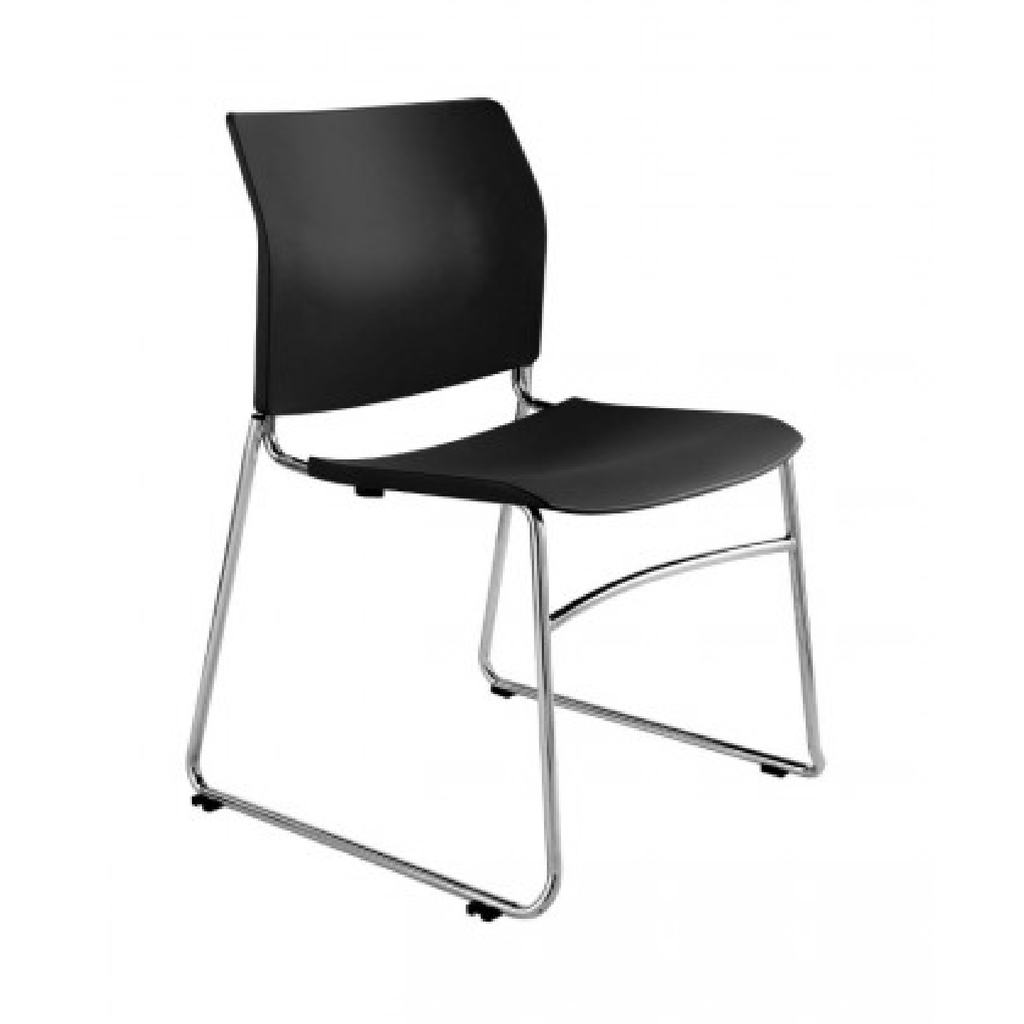 CS One Sled (QE) (Black Without Upholstered)