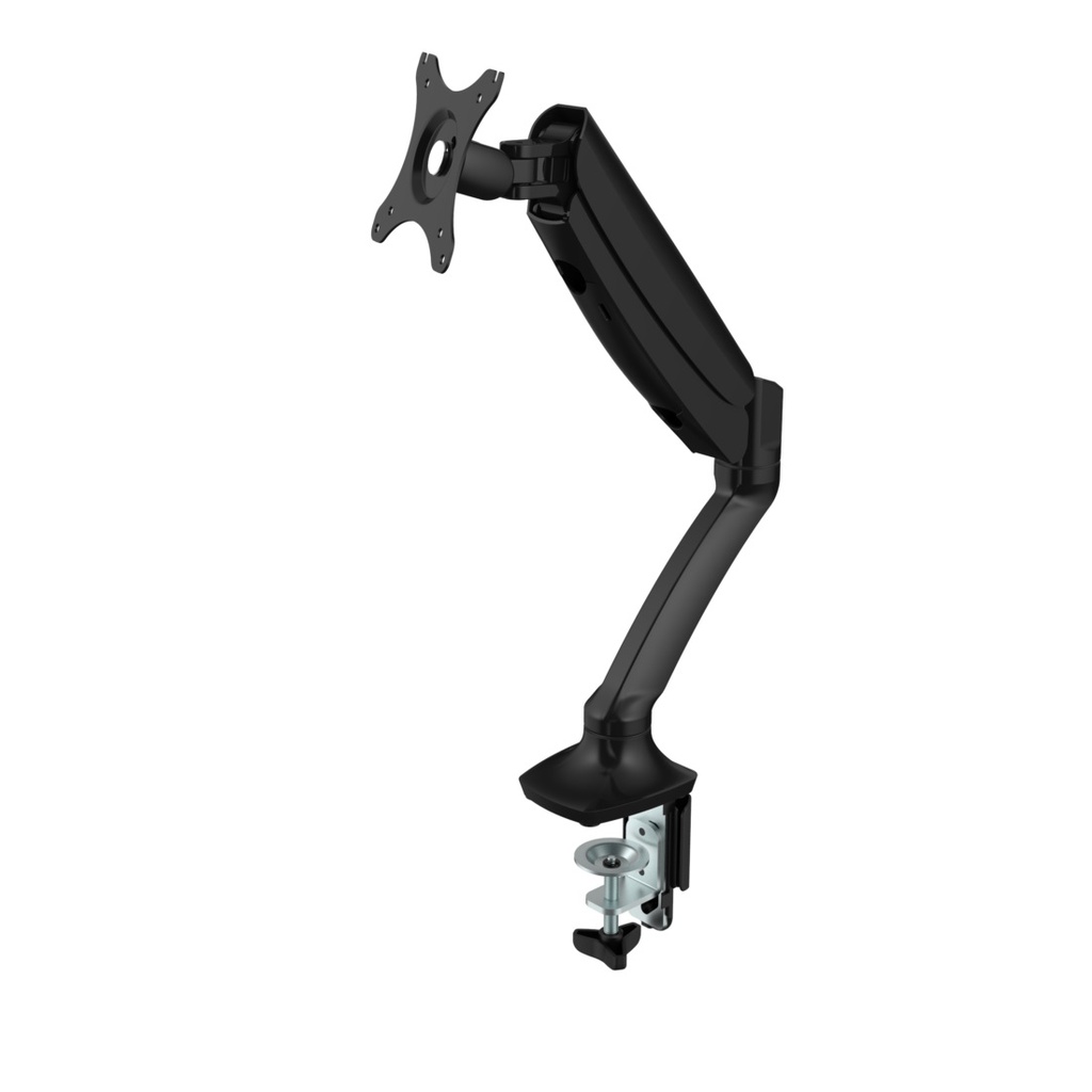 Gas Spring Single Monitor Arm (Black)
