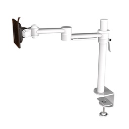 Pluto Single Monitor Arm (White)