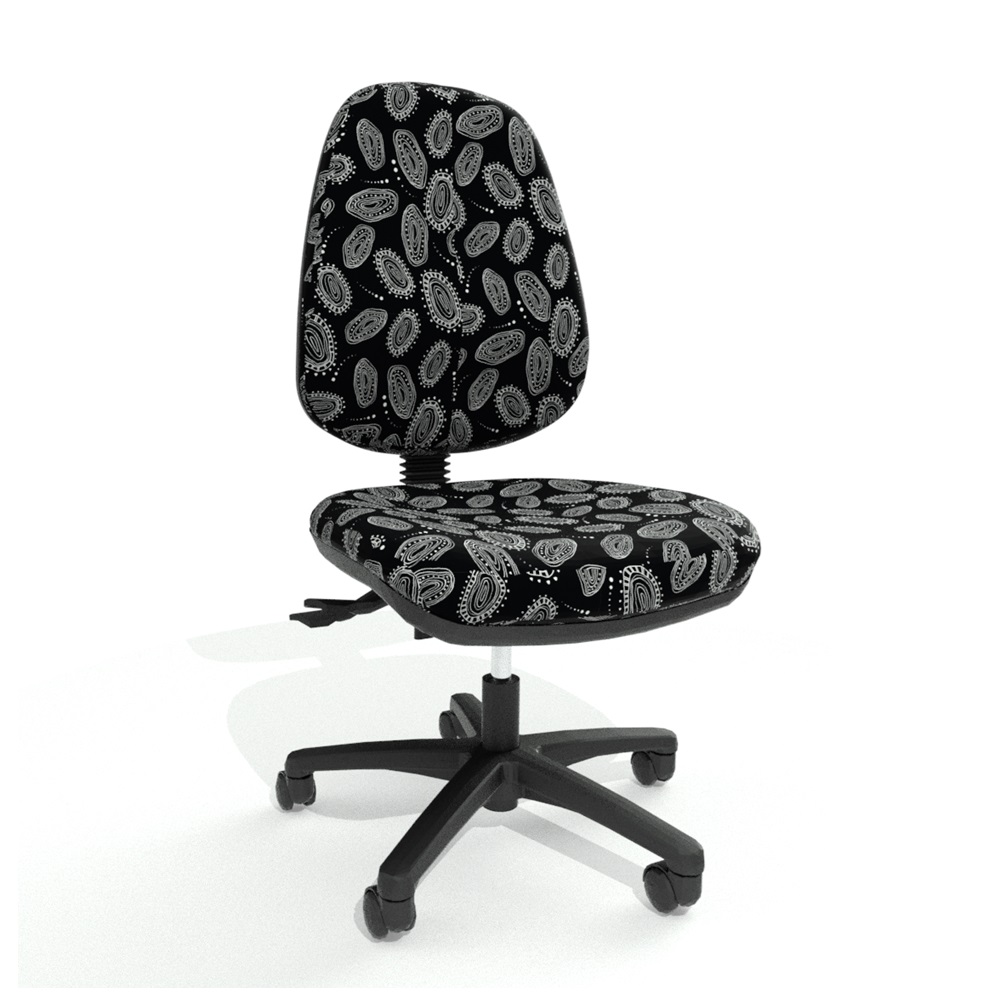 Alpha Logic Djomba Manual Back (Without Adjustable Arms, High Back)