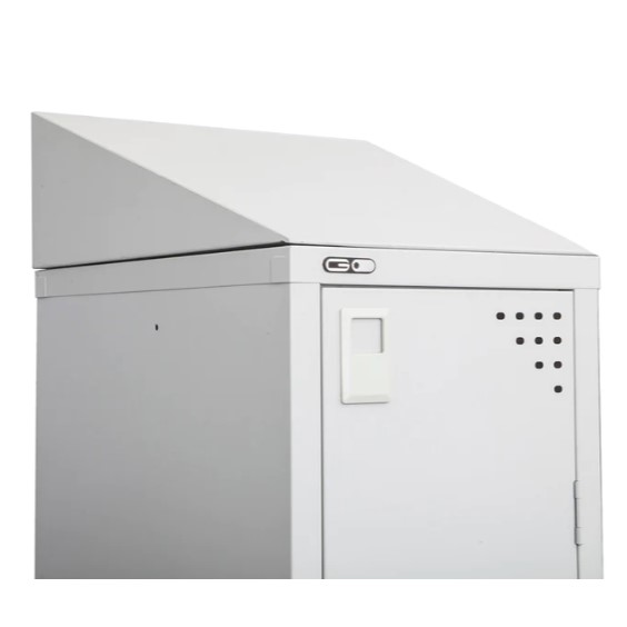 GO 30 Degree Sloping Top For Bank Of 3 305mm W Lockers
