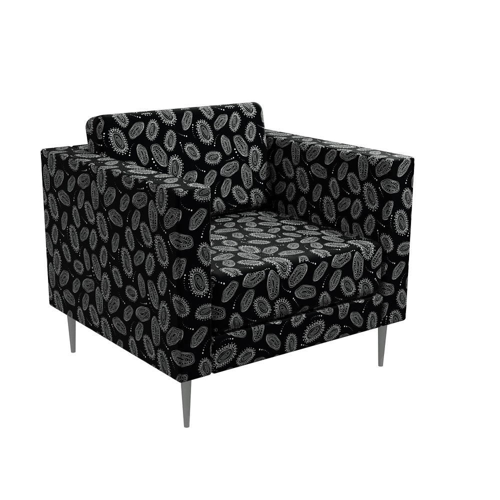 Lulu Badjarma Lounge with Arms