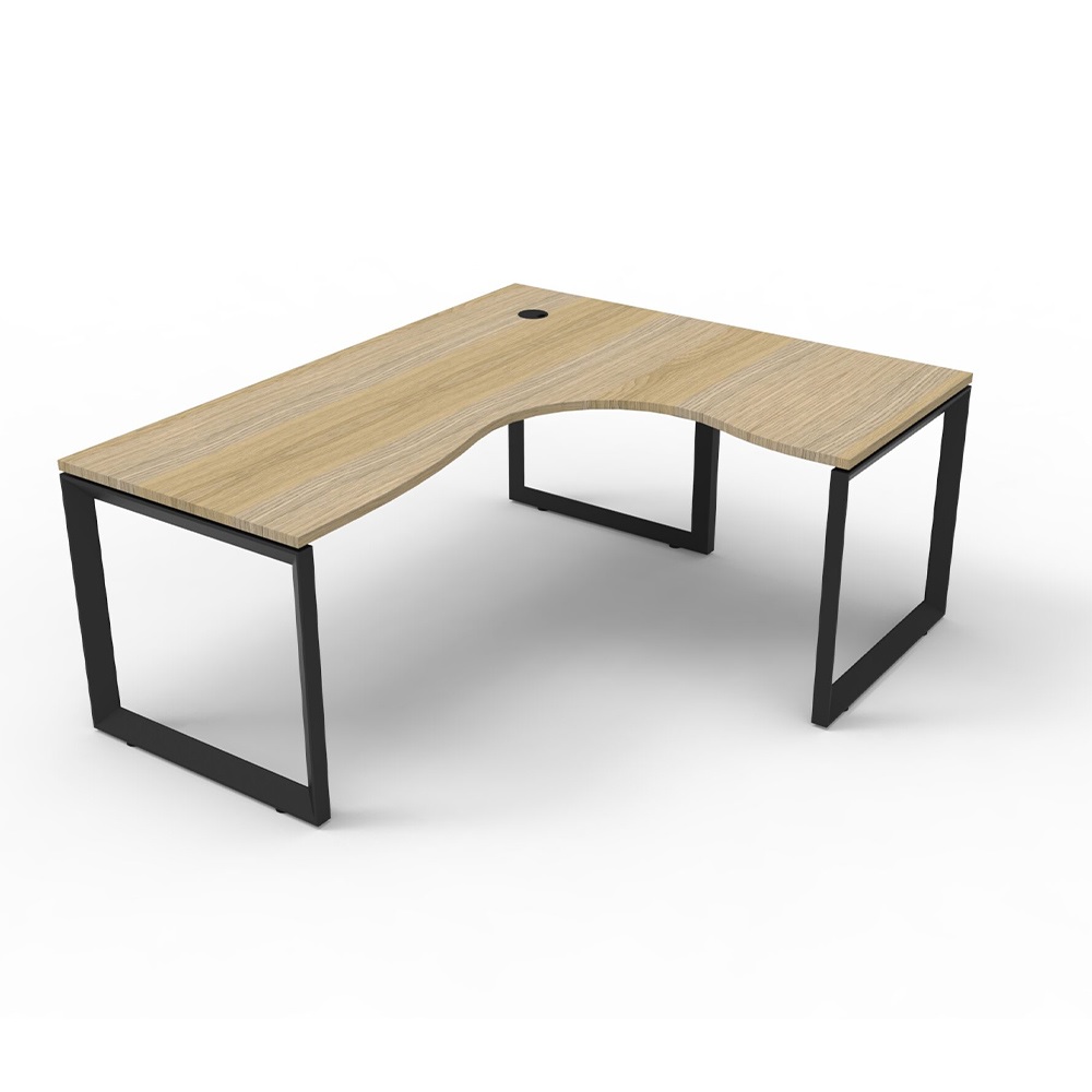 Infinity 1 Person Loop Corner Workstation