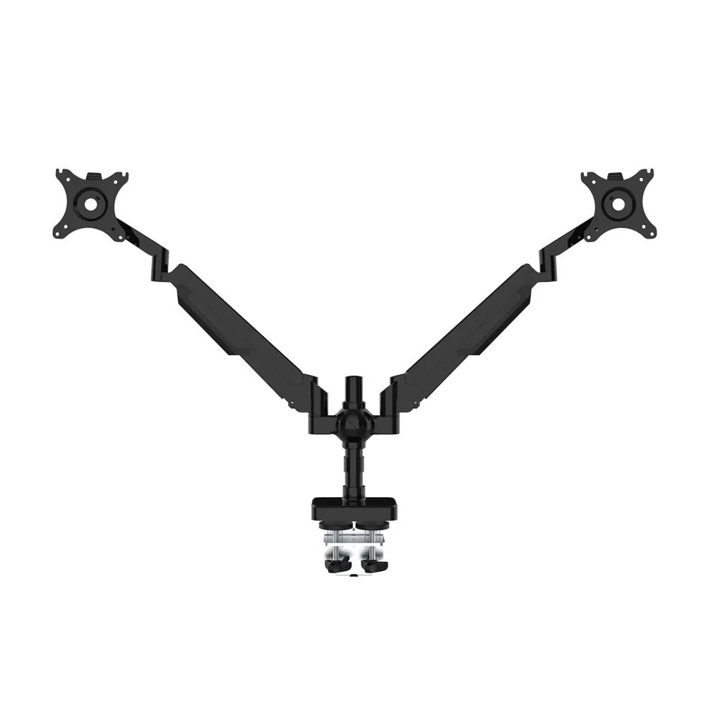 Core Dual Gas Spring Monitor Arm Black