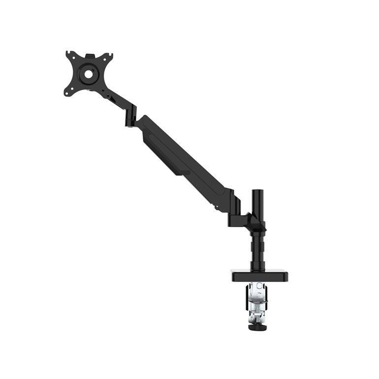 Core Single Gas Spring Monitor Arm Black