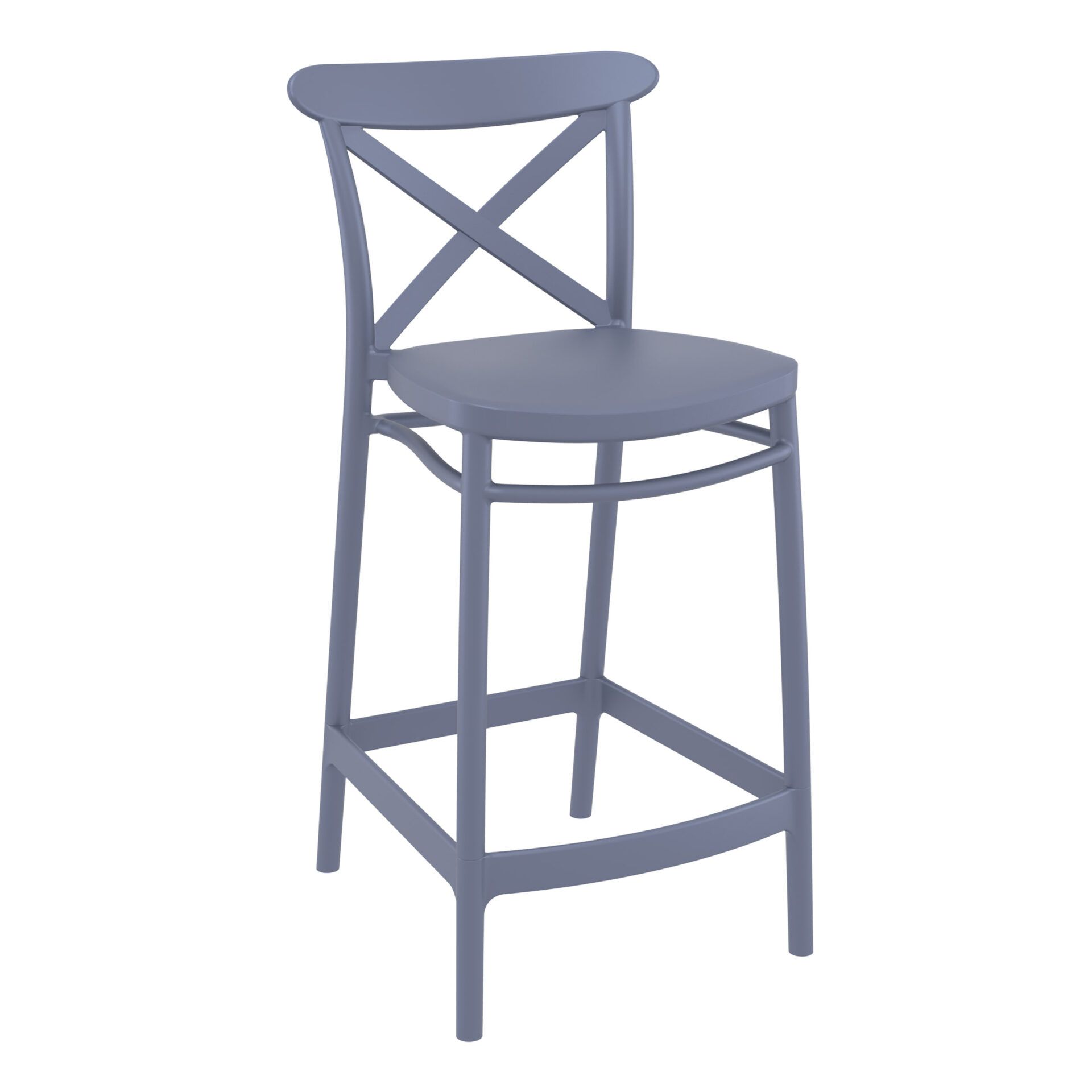 Cross Bar Stool 65