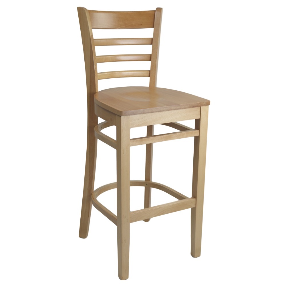 Florence Barstool Timber Seat