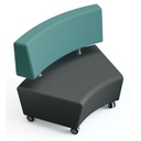 Smart Softies Worm Ottoman High Back