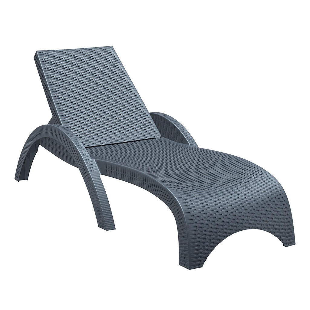 Fiji Sunlounger (Anthracite)