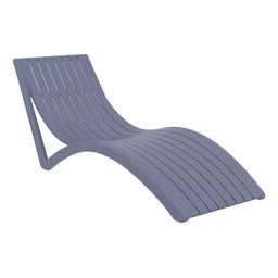 Slim Sunlounger (Anthracite)