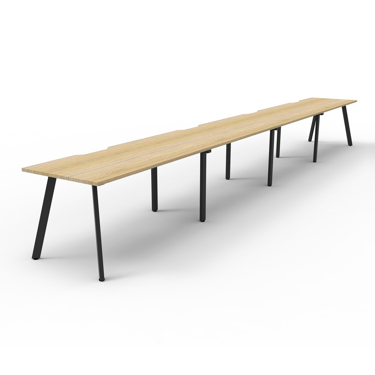 Eternity Workstation 4 Person Inline