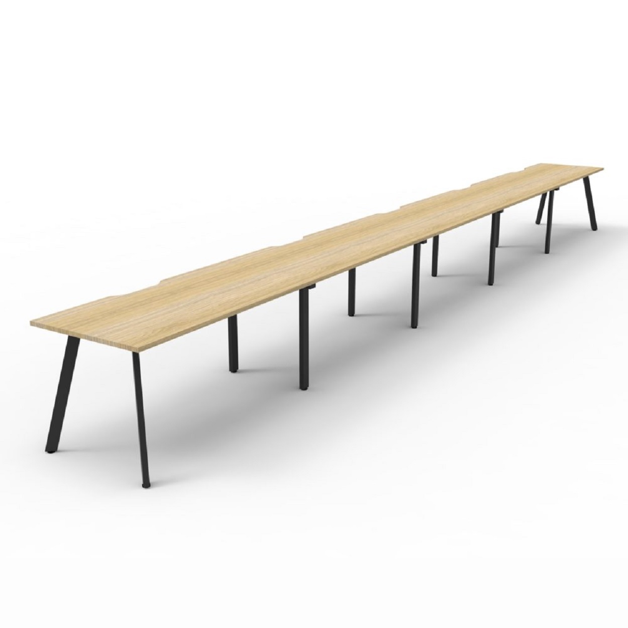 Eternity Workstation 5 Person Inline