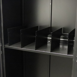 Go Slotted Shelf Divider Pack (Black)