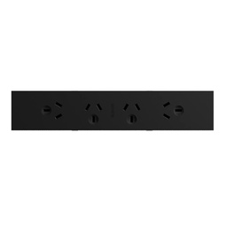 QikFIT GPO Power (Black, 4 GPO)