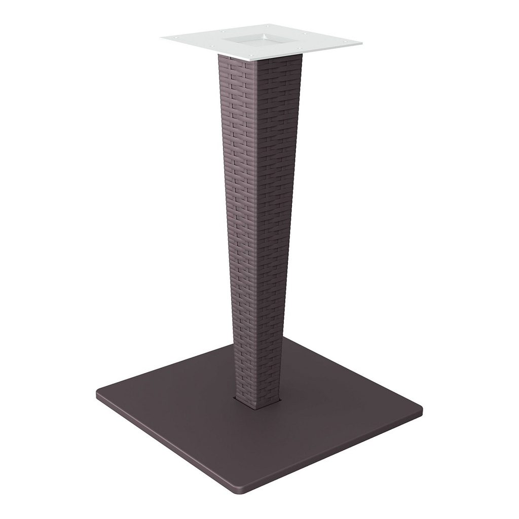 Riva Bar Table Base - Chocolate
