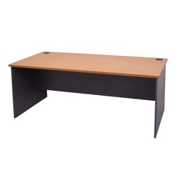 Rapid Worker Desk (1500W x 750D, Beech on Ironstone)