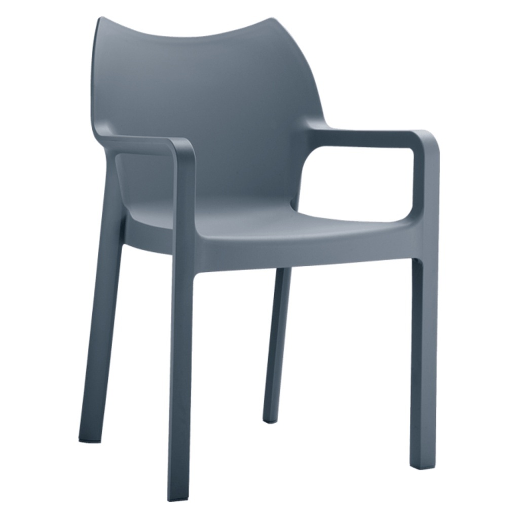 Diva Arm Chair (Anthracite)