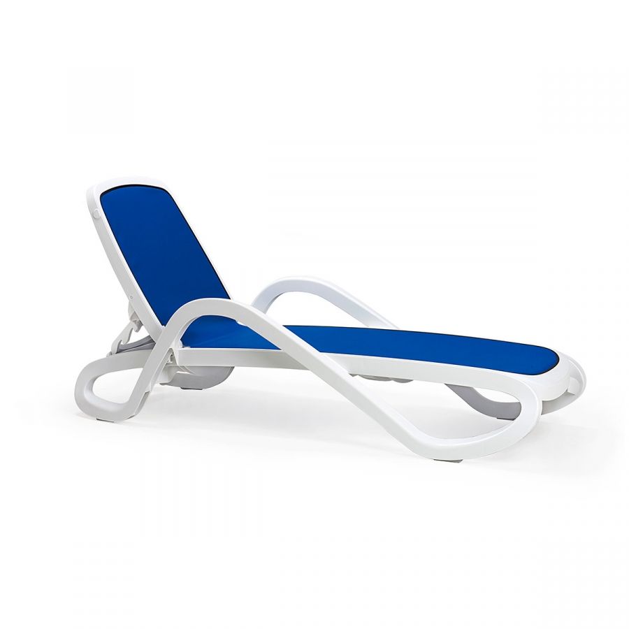 Alfa Sunlounge (White / Blue)