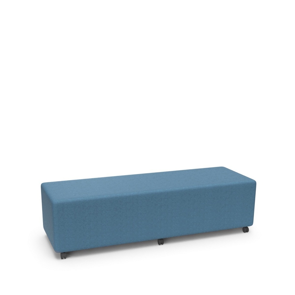 Flow Modular Lounge on Castors (QE) (Straight No Back | 1872mmW x 450mmD x 450mmH)
