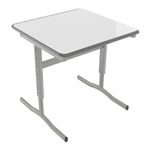 Single Adjustable Desk PE Writable Top (T-Leg)