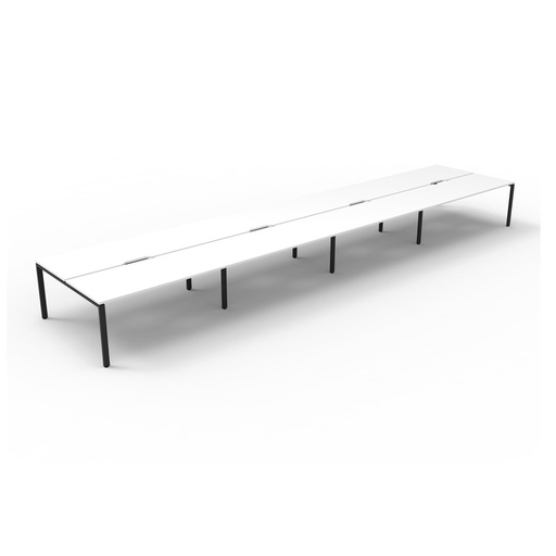 Infinity Workstation 8 Person B2B Profile Legs