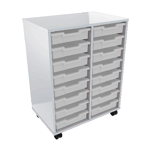 Organise Tote Storage Double Bay 16 Shallow Trays