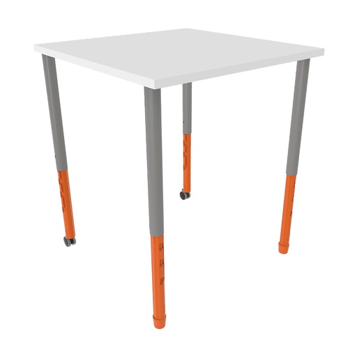 Twist'n'Lock Square Table - Rigid Edge without Drawers